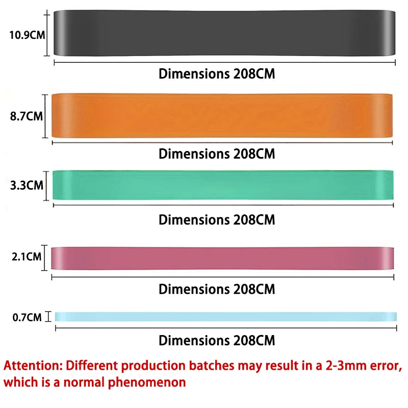 Set di Bande Elastiche per Allenamento TM