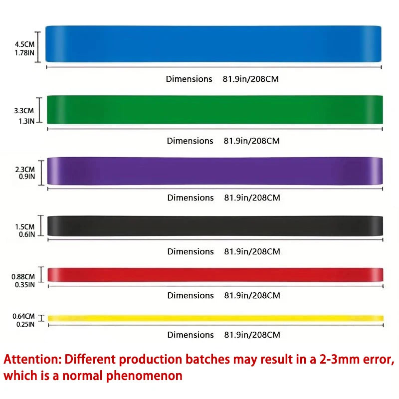 Set di Bande Elastiche per Allenamento TM