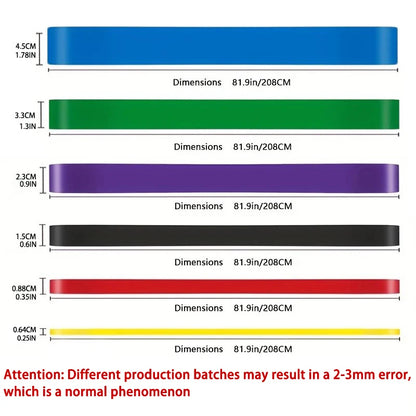 Set di Bande Elastiche per Allenamento TM